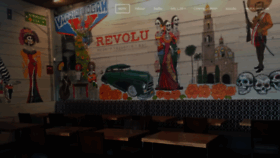 What Revolutaqueria.com website looked like in 2020 (4 years ago)