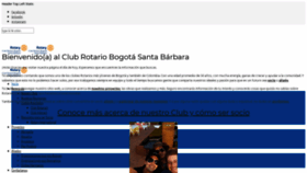 What Rotarybogotasantabarbara.org website looked like in 2020 (4 years ago)
