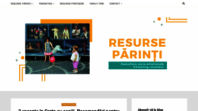 What Resurseparinti.ro website looked like in 2020 (4 years ago)