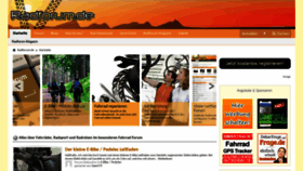 What Radforum.de website looked like in 2020 (4 years ago)