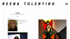 What Reenatolentino.com website looked like in 2020 (4 years ago)