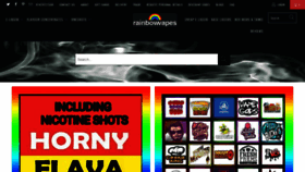 What Rainbowvapes.co.uk website looked like in 2020 (4 years ago)
