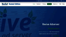 What Revive-adserver.net website looked like in 2020 (4 years ago)