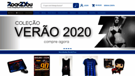 What Rock2you.com.br website looked like in 2020 (4 years ago)