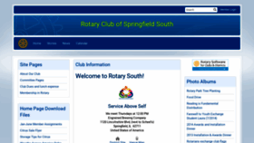 What Rotarysouth-spi.org website looked like in 2020 (4 years ago)