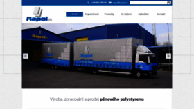 What Rapol.cz website looked like in 2020 (4 years ago)