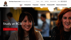 What Rcsi.com website looked like in 2020 (4 years ago)