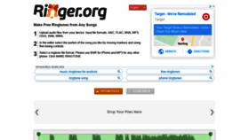What Ringer.org website looked like in 2020 (4 years ago)
