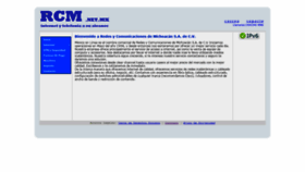 What Rcm.net.mx website looked like in 2020 (4 years ago)