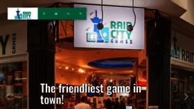 What Raincity.games website looked like in 2020 (4 years ago)