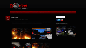 What Rocketcitygamerz.com website looked like in 2020 (6 years ago)