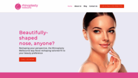 What Rhinoplastymelbournecost.com.au website looked like in 2020 (4 years ago)