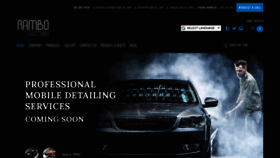 What Rambocarcleaning.com website looked like in 2020 (4 years ago)