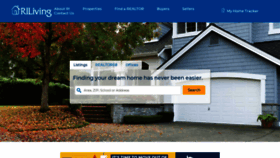What Rhodeislandliving.com website looked like in 2020 (4 years ago)