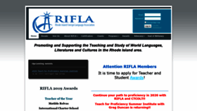 What Rifla.org website looked like in 2020 (4 years ago)