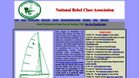 What Rebelsailor.com website looked like in 2020 (4 years ago)