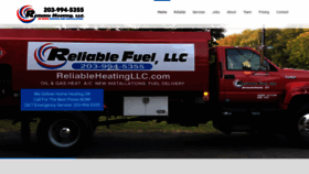 What Reliableheatingllc.com website looked like in 2020 (4 years ago)
