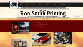 What Ronsmith.com website looked like in 2020 (4 years ago)