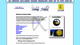 What Rubenshalsa.se website looked like in 2020 (4 years ago)