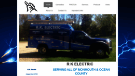 What Rkelectricllc.com website looked like in 2020 (4 years ago)