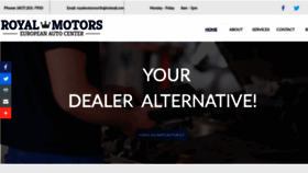 What Royalmotorsnorth.com website looked like in 2020 (4 years ago)