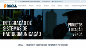 What Ricallradio.com.br website looked like in 2020 (4 years ago)