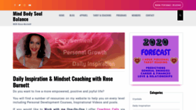 What Roseburnett.com website looked like in 2020 (4 years ago)