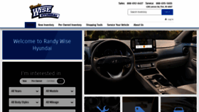 What Randywiseautomall.com website looked like in 2020 (4 years ago)