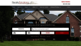 What Realtysolutionspdx.com website looked like in 2020 (4 years ago)