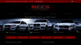 What Reesautobrokers.net website looked like in 2020 (4 years ago)