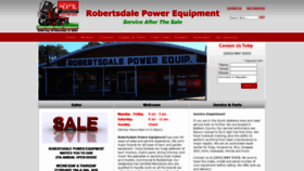 What Robertsdalepower.com website looked like in 2020 (4 years ago)