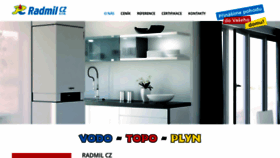 What Radmil.cz website looked like in 2020 (4 years ago)