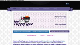 What Royalpuppylove.com website looked like in 2020 (4 years ago)