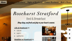 What Rosehurststratford.ca website looked like in 2020 (4 years ago)