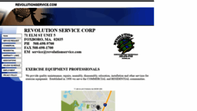 What Revolutionservice.com website looked like in 2020 (4 years ago)