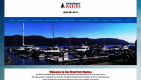 What Riverfrontmarinanewburgh.com website looked like in 2020 (4 years ago)