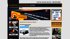 What Roadsideassistancemiami.com website looked like in 2020 (4 years ago)