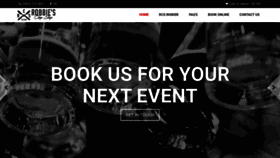 What Robbieschopshop.com.au website looked like in 2020 (4 years ago)