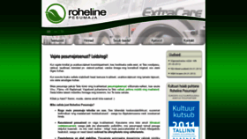 What Rohelinepesumaja.ee website looked like in 2020 (4 years ago)