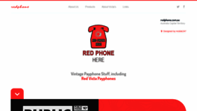 What Redphone.com.au website looked like in 2020 (4 years ago)