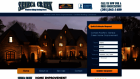 What Roofingcompanymd.com website looked like in 2020 (4 years ago)