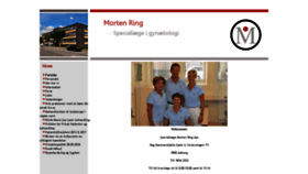 What Ring-gyn.dk website looked like in 2020 (4 years ago)