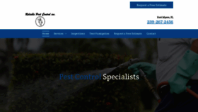What Reliablepestcontrolinc.com website looked like in 2020 (4 years ago)