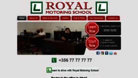What Royalmotoring.com website looked like in 2020 (4 years ago)