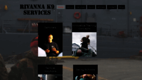 What Rivannak9services.com website looked like in 2020 (4 years ago)