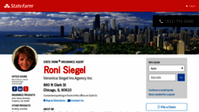 What Ronisiegel.com website looked like in 2020 (4 years ago)