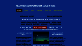 What Roadsidedallas.com website looked like in 2020 (4 years ago)