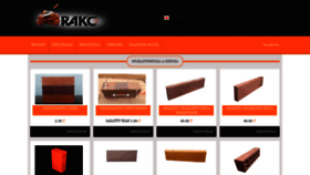 What Rako.ge website looked like in 2020 (4 years ago)
