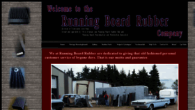 What Runningboardrubber.com website looked like in 2020 (4 years ago)
