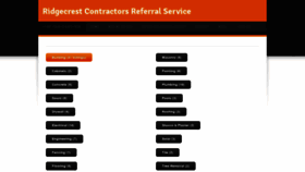 What Ridgecrestcontractors.com website looked like in 2020 (4 years ago)